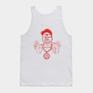 Big Boi Retro Overprint Tank Top